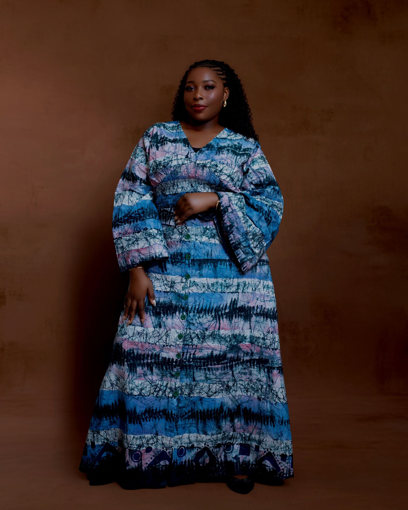 AYARA tie-dye boubou